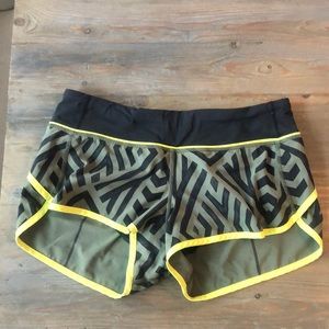 lululemon speed shorts